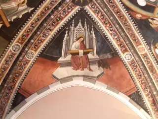 San Giovanni e aquila - Parocchiale di San Quintino a MondovìFrazione San Quintino