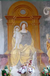 Madonna col Bambino - Chiesa di Santa Maria delle Grazie a Vicolungo