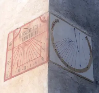 Orologi solari - Parrocchiale di San Giorgio a Rhêmes-Saint-GeorgesFrazione Vieux