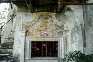 Esterno - Oratorio di Santa Maria a BorgosesiaFrazione Vanzone