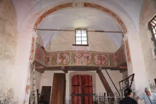 Cantoria - Oratorio di Santa Maria a BorgosesiaFrazione Vanzone