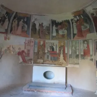 Affreschi absidali - Cappella di Santo Stefano a Morozzo
