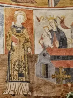 Affresco - Cappella di Santo Stefano a Morozzo