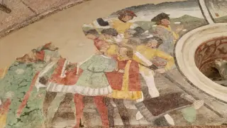 Affreschi - Cappella di San Sebastiano o della Liberazione a Giaveno
