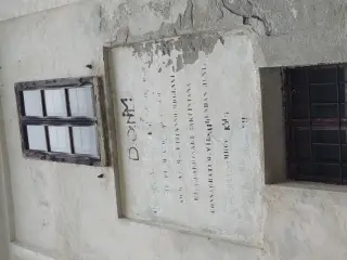 Scritta - Parrocchiale di San Giorgio a Moncenisio