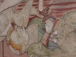 Madonna del Latte dettaglio - Santuario della Madonna dei Laghi a Avigliana