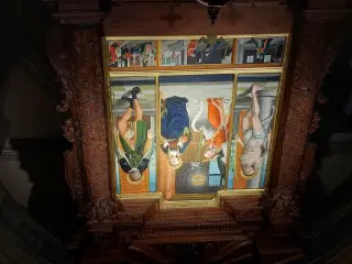 Assunzione e Santi dei Defendente Ferrari - Santuario della Madonna dei Laghi a Avigliana