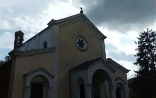 Facciata - Chiesa di San Carlo Borromeo a Casalborgone