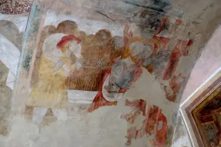 Affreschi della Storia di Sant'Anna - Cappella di Sant'Anna a QuaronaFrazione Locarno