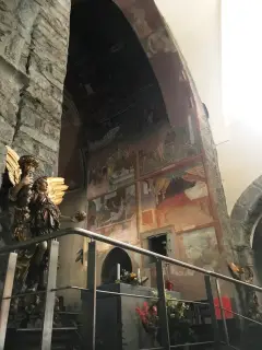 Affreschi absidali - Chiesa di San Vincenzo di Saragozza a Saint-Vincent