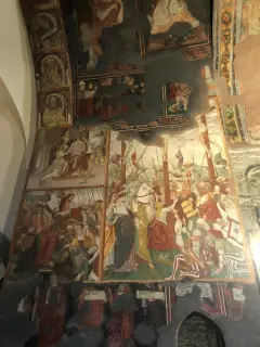 Crocifissione - Chiesa di San Vincenzo di Saragozza a Saint-Vincent