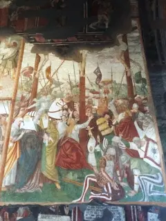 Crocifissione - Chiesa di San Vincenzo di Saragozza a Saint-Vincent