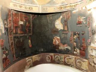 Affreschi - Chiesa di San Vincenzo di Saragozza a Saint-Vincent