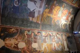 Affreschi - Cappella di San Michele a VerrayesFrazione Marseiller