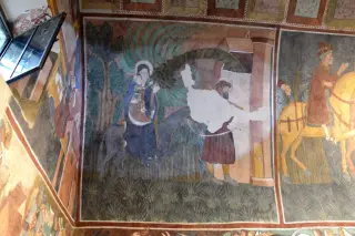 Madonna col Bambino - Cappella di San Michele a VerrayesFrazione Marseiller