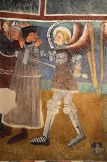 Giudizio universale - Cappella di San Michele a VerrayesFrazione Marseiller