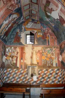 Affreschi - Cappella di San Michele a VerrayesFrazione Marseiller