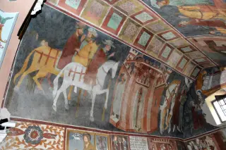 Affreschi - Cappella di San Michele a VerrayesFrazione Marseiller