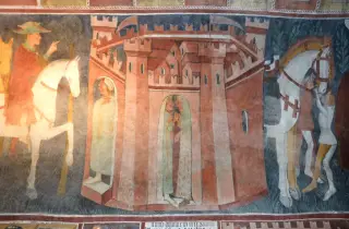 Affreschi - Cappella di San Michele a VerrayesFrazione Marseiller