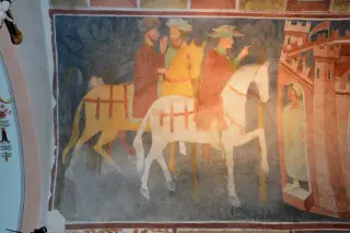 Affreschi - Cappella di San Michele a VerrayesFrazione Marseiller