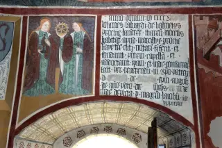Santa Lucia e Santa Caterina - Cappella di San Michele a VerrayesFrazione Marseiller