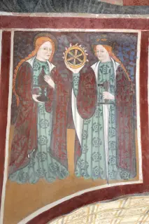 Santa Lucia e Santa Caterina - Cappella di San Michele a VerrayesFrazione Marseiller