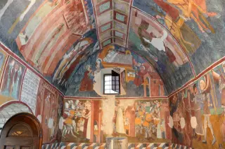 Interno - Cappella di San Michele a VerrayesFrazione Marseiller