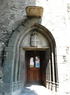 Portale - Parrocchiale dei SS. Egidio e Agostino a Verrés