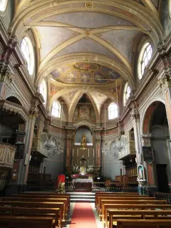 Interno - Parrocchiale dei SS. Egidio e Agostino a Verrés