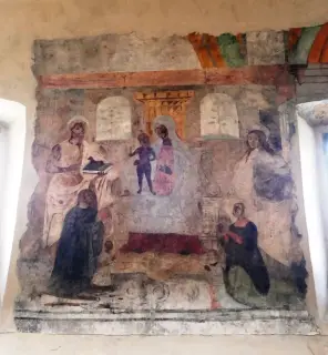 Famiglia Sarriod de la tour e Santi - Chiesa di Santa Maria Assunta o Saint-Roch o Castro Argenteo a VilleneuveFrazione Saint-Roch