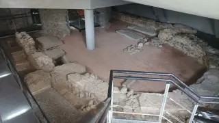Resti abside - Basilica Paleocristiana di San Lorenzo a Aosta