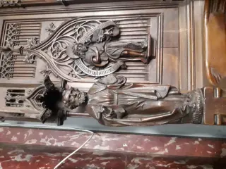 Sculture del coro - Collegiata di Sant'Orso a Aosta
