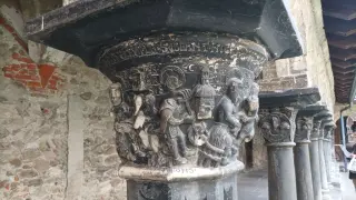 Capitello - Chiostro di Sant'Orso a Aosta