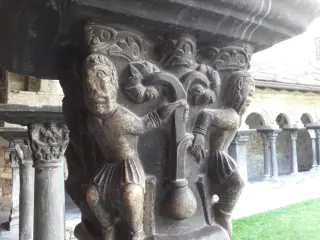 Capitello - Chiostro di Sant'Orso a Aosta