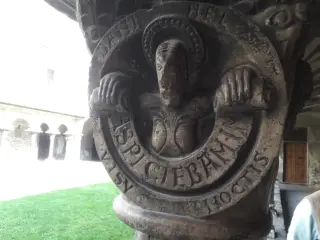 Capitello - Chiostro di Sant'Orso a Aosta
