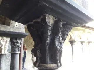 Capitello - Chiostro di Sant'Orso a Aosta