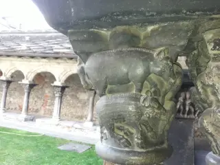 Capitello - Chiostro di Sant'Orso a Aosta