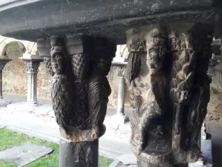 Capitello - Chiostro di Sant'Orso a Aosta
