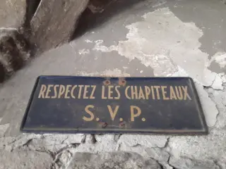 Cartello - Chiostro di Sant'Orso a Aosta