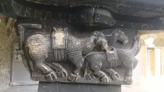 Capitello - Chiostro di Sant'Orso a Aosta