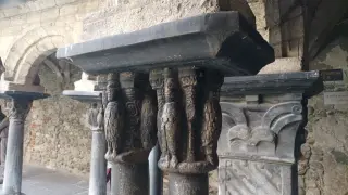 Capitello - Chiostro di Sant'Orso a Aosta