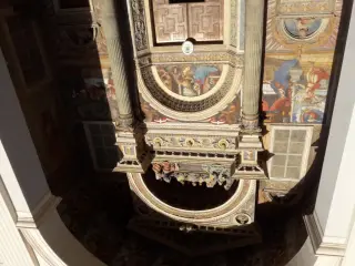 Affreschi in facciata - Cattedrale di Notre-Dame o Santa Maria Assunta a Aosta