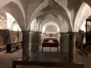 Cripta - Cattedrale di Notre-Dame o Santa Maria Assunta a Aosta
