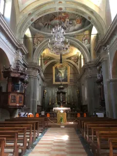  Navata centrale - Chiesa di San Pietro in Vincoli a Donnas