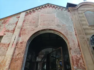 Facciata - Parrochiale Antica di San Sebastiano a Ovada