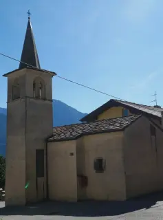 Retro e campanile - Chiesa di Sant'Erasmo a Saint-DenisFrazione Petit-Bruson