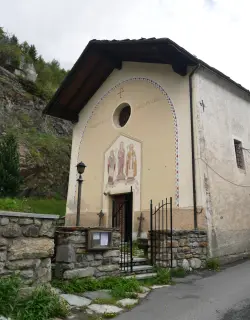 Facciata - Parrocchiale di Santa Margherita a Bionaz