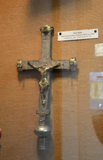 Croce astile - Parrocchiale della Madonna del Carmine a Valsavarenche