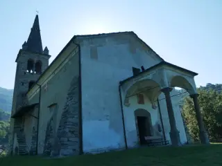 Facciata - Chiesa di San Maurizio a Saint-VincentFrazione Moron