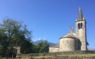 Abside - Chiesa di San Maurizio a Saint-VincentFrazione Moron